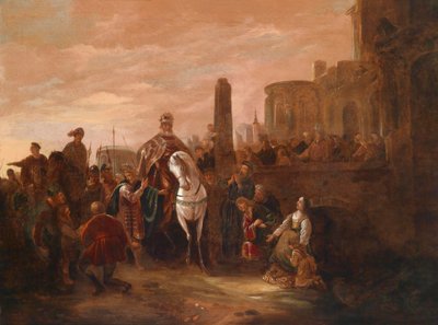 Triumph of Mordecai by Jacob Willemsz de Wet or Wett